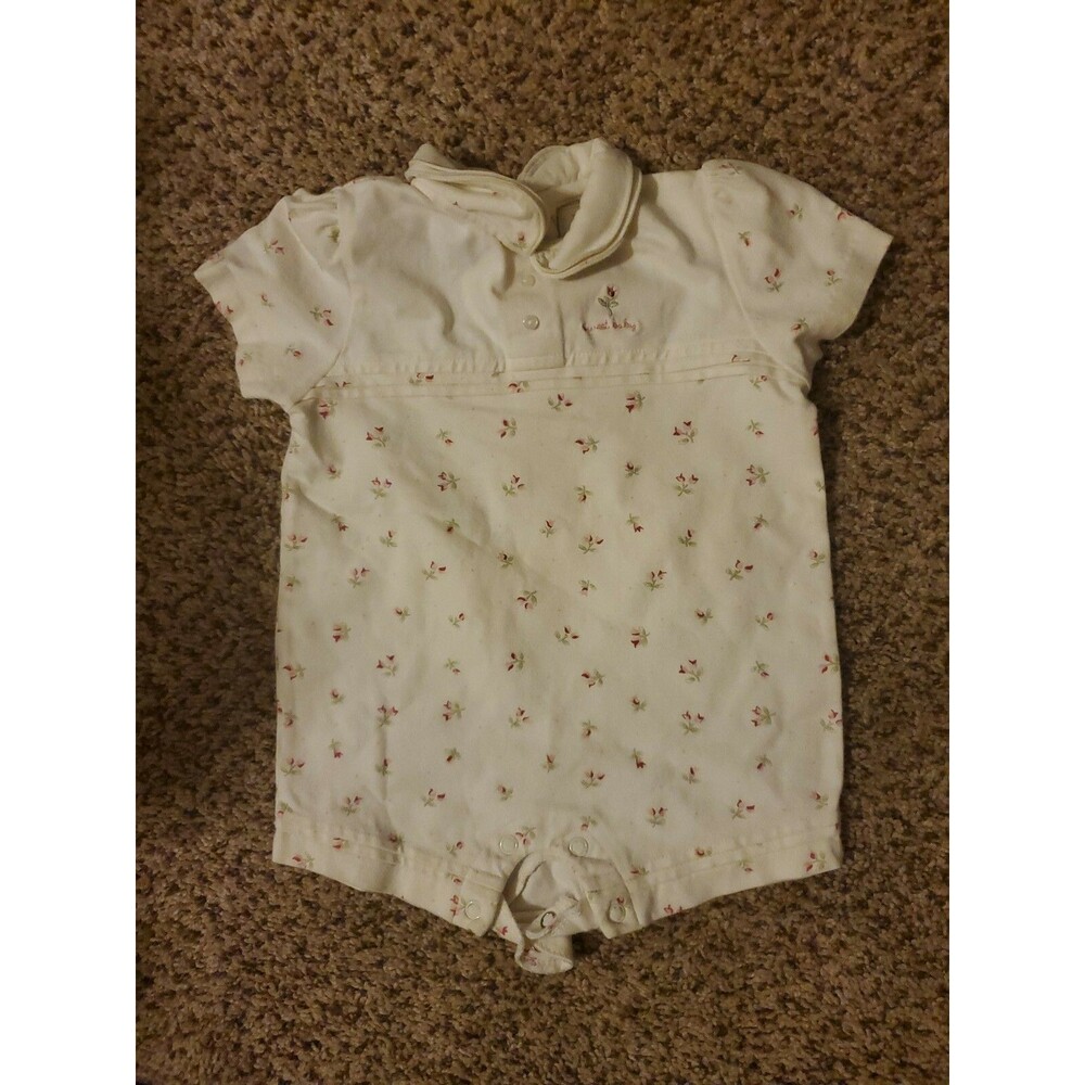 Girl's stacy claire boyd 9 month flowers short outfit